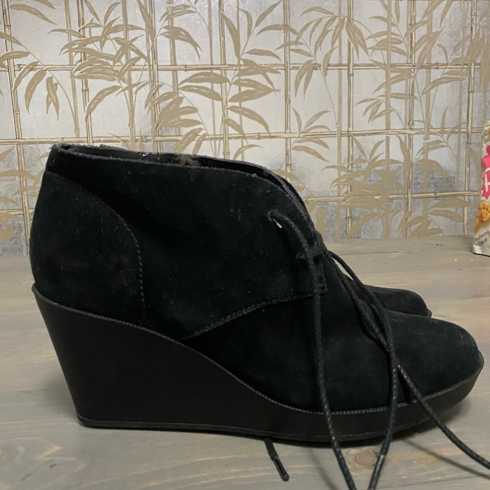 Cole Haan Lace Up Wedges - Picture 4 of 8